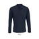 Polo manga larga unisex Prime Lsl. Color azul profundo.