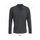 Polo manga larga unisex Prime Lsl. Color gris oscuro.