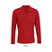 Polo manga larga unisex Prime Lsl. Color rojo.