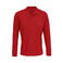Polo manga larga unisex Prime Lsl. Color rojo.