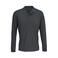 Polo manga larga unisex Prime Lsl. Color gris oscuro.