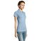 Polo mujer Prime Women. Color azul cielo.
