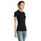 Polo mujer Prime Women. Color negro.