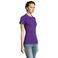 Polo mujer Prime Women. Color lila morado oscuro.
