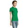 Polo mujer Prime Women. Color verde pradera.