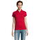 Polo mujer Prime Women. Color rojo.