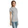 Polo mujer Prime Women. Color gris puro.