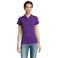Polo mujer Prime Women. Color lila morado oscuro.