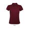 Polo mujer Prime Women. Color rojo burdeos.
