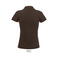 Polo mujer Prime Women. Color marrón chocolate.