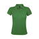 Polo mujer Prime Women. Color verde pradera.