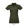 Polo mujer Prime Women. Color verde militar.