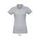 Polo mujer Prime Women. Color gris puro.