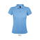 Polo mujer Prime Women. Color azul cielo.