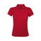 Polo mujer Prime Women. Color rojo.