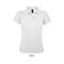 Polo mujer Prime Women. Color blanco.