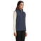 Chaleco softshell impermeable mujer Race BW Women. Color azul profundo.