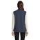 Chaleco softshell impermeable mujer Race BW Women. Color azul profundo.