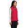 Chaleco softshell impermeable mujer Race BW Women. Color chili.