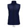 Chaleco softshell impermeable mujer Race BW Women. Color azul profundo.