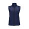 Chaleco softshell impermeable mujer Race BW Women. Color azul profundo.