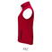 Chaleco softshell impermeable mujer Race BW Women. Color chili.