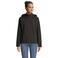 Chaqueta softshell con capucha reciclada mujer Race Hooded Women. Color negro.