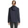 Chaqueta softshell con capucha reciclada mujer Race Hooded Women. Color azul profundo.