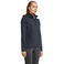 Chaqueta softshell con capucha reciclada mujer Race Hooded Women. Color azul profundo.