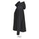 Chaqueta softshell con capucha reciclada mujer Race Hooded Women. Color negro.