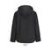Chaqueta softshell con capucha reciclada mujer Race Hooded Women. Color negro.