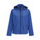 Chaqueta softshell con capucha reciclada mujer Race Hooded Women. Color azul royal.