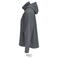 Chaqueta softshell con capucha reciclada mujer Race Hooded Women. Color gris antracita.
