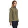 Chaqueta softshell mujer Roxy Women. Color verde militar.