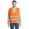 Chaleco alta visibilidad unisex Safety Pro. Color naranja fluor.