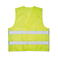 Chaleco alta visibilidad unisex Safety Pro. Color amarillo neon.