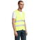 Chaleco alta visibilidad unisex Secure Pro. Color amarillo neon.