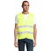 Chaleco alta visibilidad unisex Secure Pro. Color amarillo neon.