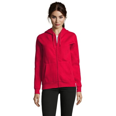 Sudadera con capucha y cremallera mujer Seven Women