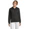 Sudadera con capucha y cremallera mujer Seven Women. Color gris antracitamezcla.