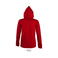 Sudadera con capucha y cremallera mujer Seven Women. Color rojo.
