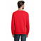 Sudadera sostenible unisex Space. Color rojo.