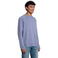 Sudadera sostenible unisex Space. Color azul.