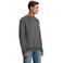 Sudadera sostenible unisex Space. Color gris antracitamezcla.