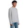Sudadera sostenible unisex Space. Color gris mezcla.