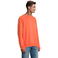 Sudadera sostenible unisex Space. Color naranja tostado.
