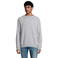 Sudadera sostenible unisex Space. Color gris mezcla.