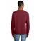 Sudadera sostenible unisex Space. Color rojo burdeos.