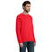 Sudadera sostenible unisex Space. Color rojo.