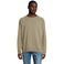 Sudadera sostenible unisex Space. Color verde caqui.